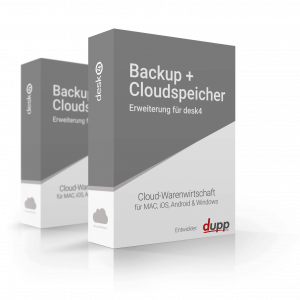 Packshot desk4 Backup + Cloudspeicher