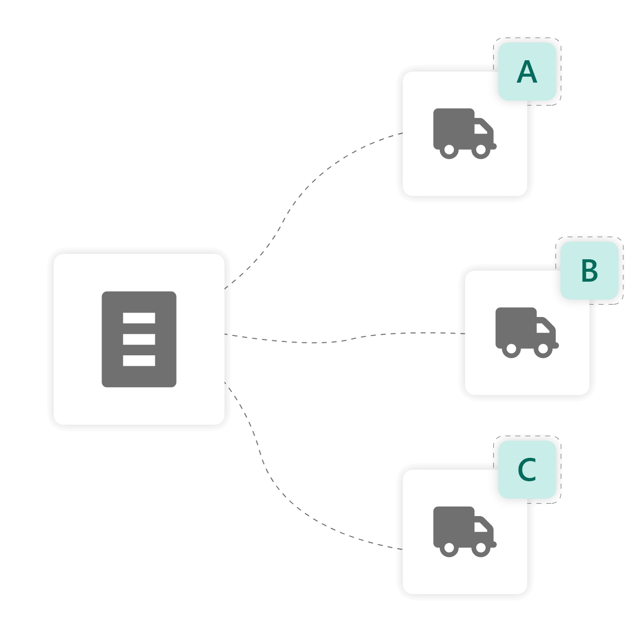 Eine Anfrage – viele Lieferanten