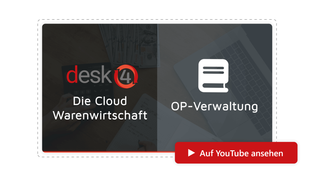 desk4 Offene Posten Verwaltung als Video