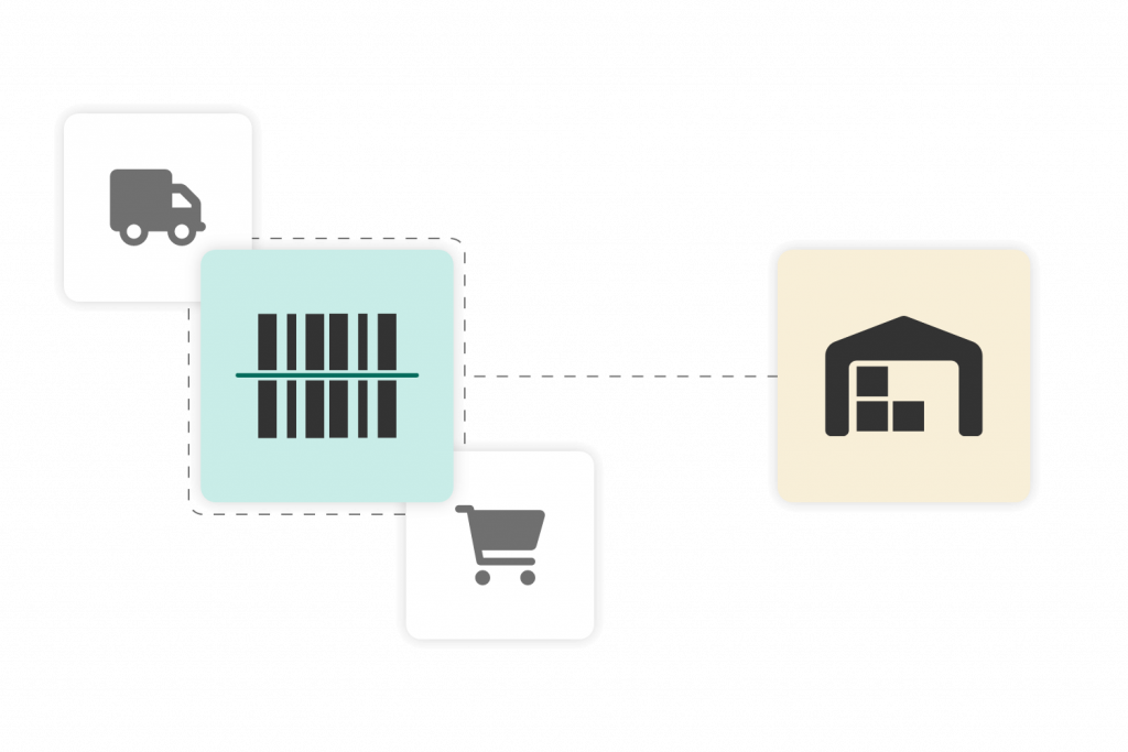 Wareneingang bis ins Regal