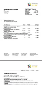 Ferienhaus Mietauftrag