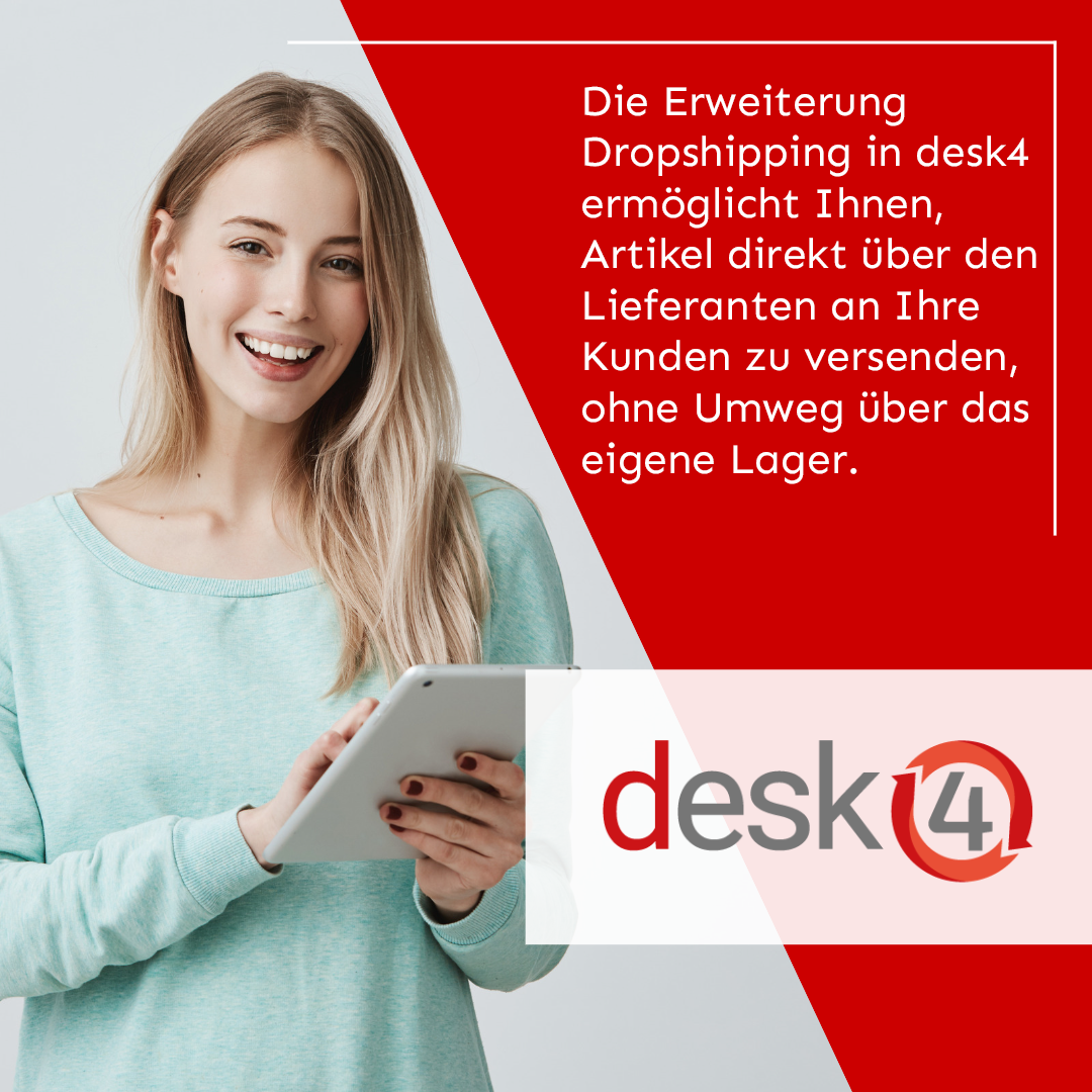 desk4 Erweiterung Dropshipping
