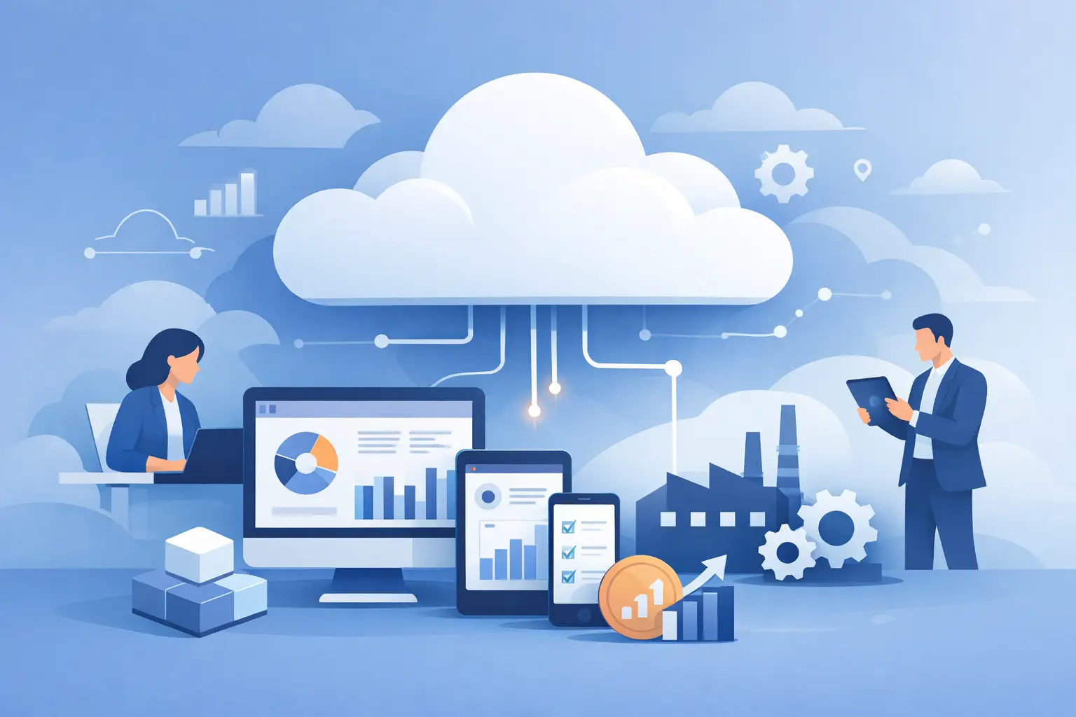 Beste Cloud ERP Systeme für KMU