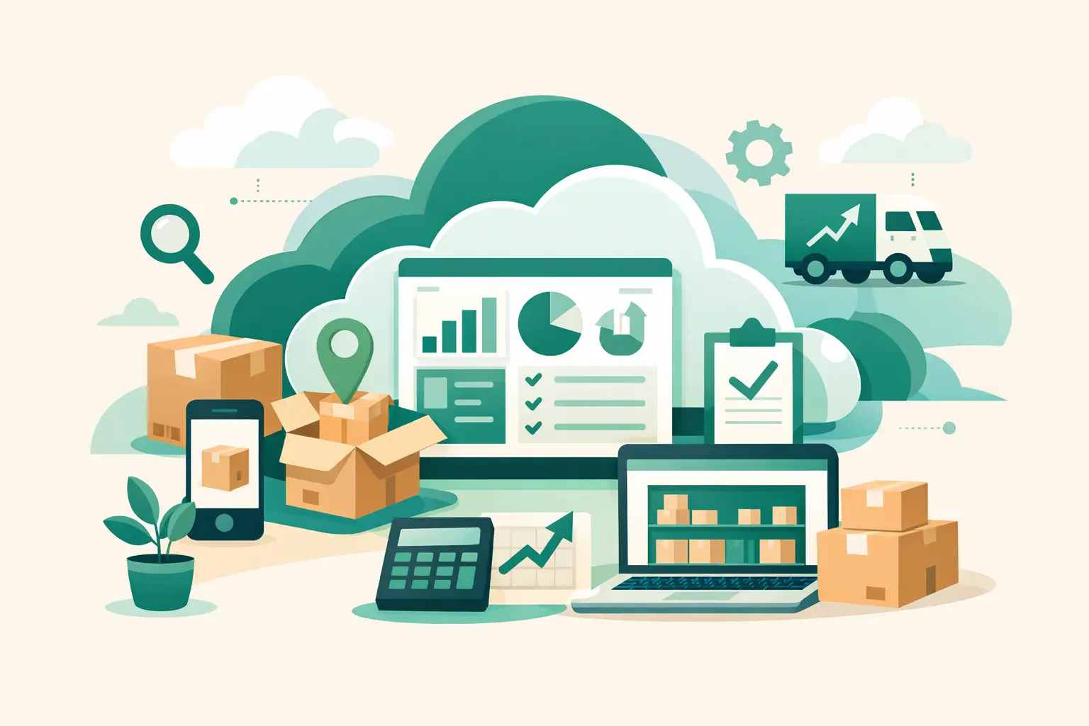 5 Vorteile einer Cloud-Warenwirtschaft