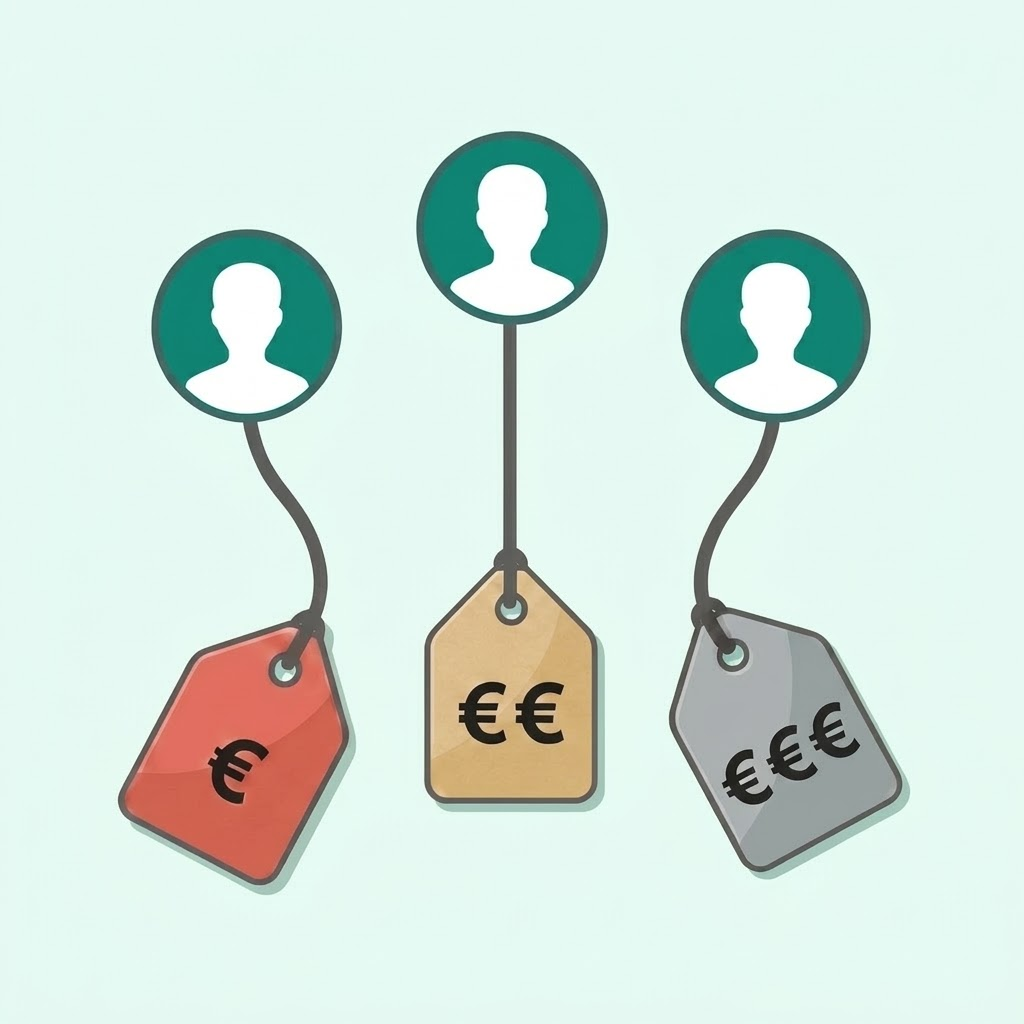 Kundenspezifische Einzelpreise