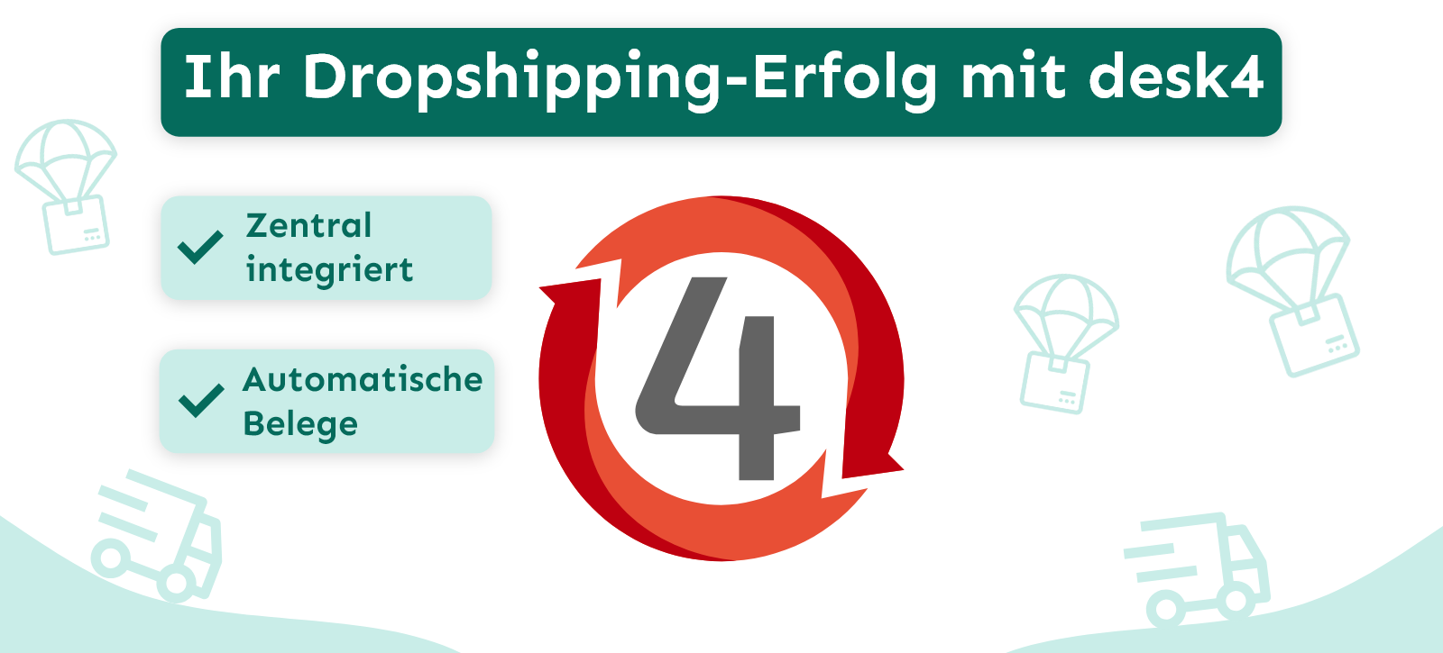 desk4 Dropshipping-Modul jetzt auch für desk4 Plus & Ultimate