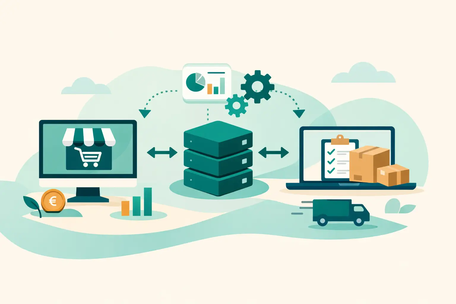 Shopware ERP-Anbindung im Vergleich für KMU