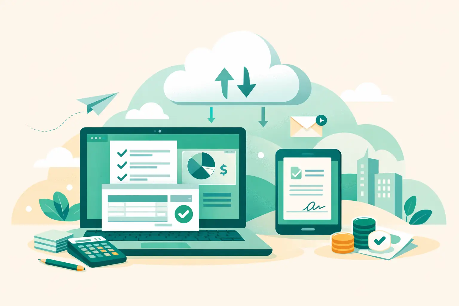Cloud Software für Angebote und Rechnungen