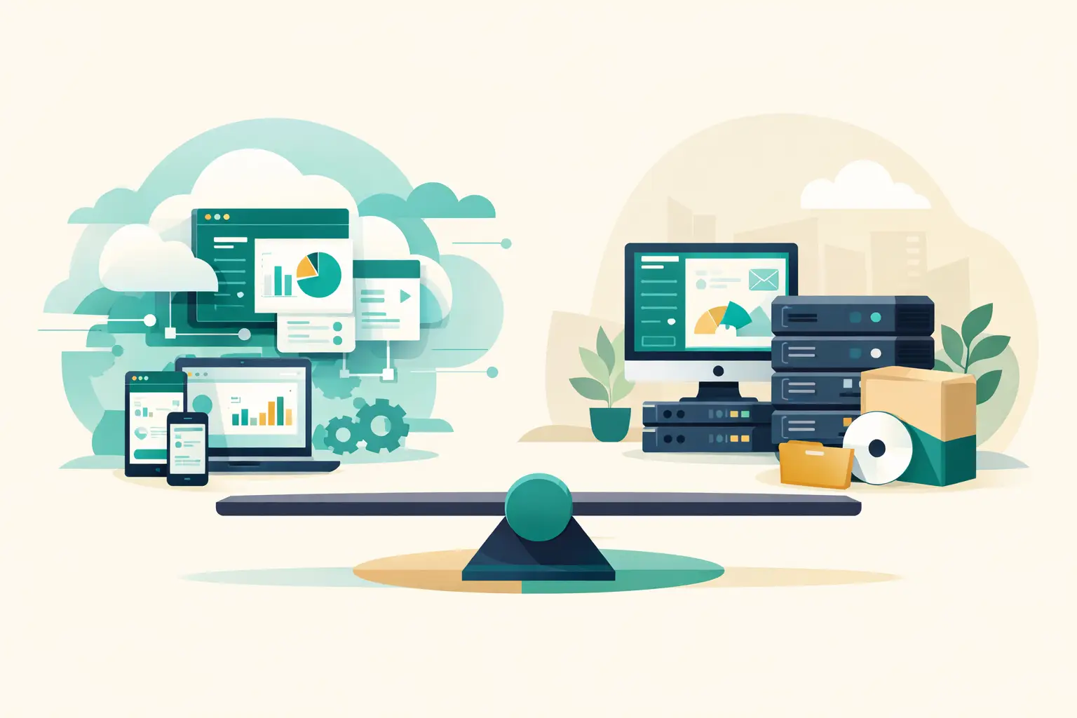 SaaS ERP oder Kaufsoftware: Was ist besser?