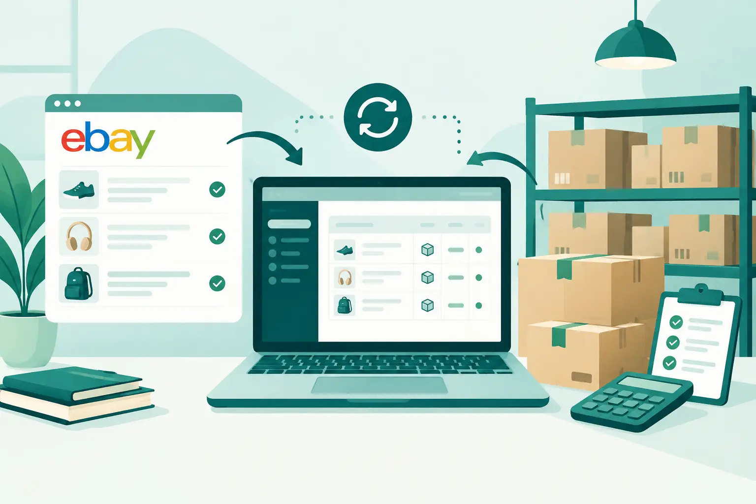 eBay-Bestellungen in der Warenwirtschaft abrechnen